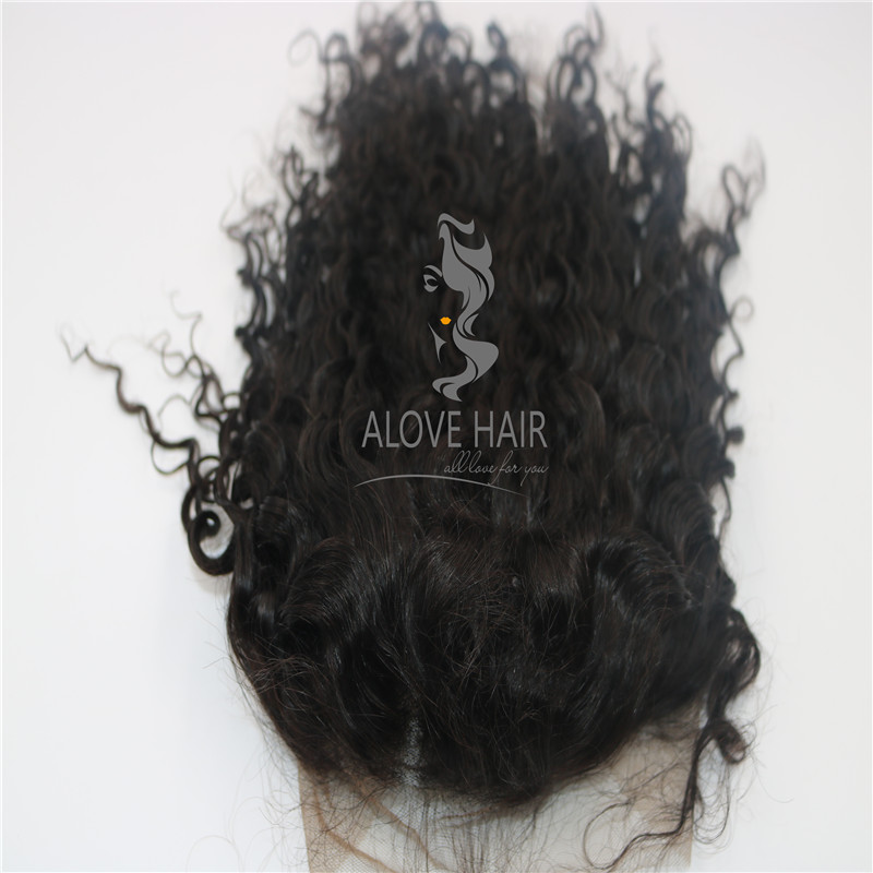 Wholesale curly full lace human hair wigs with baby hair